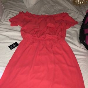 Off the shoulder dress